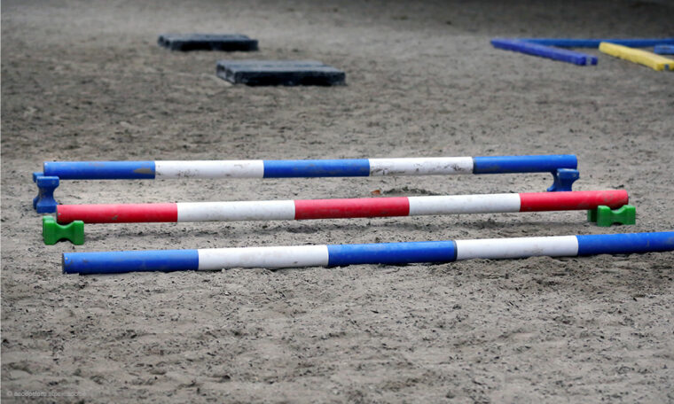 Stangenaufbau unterschiedliche Höhen für Bodenarbeit